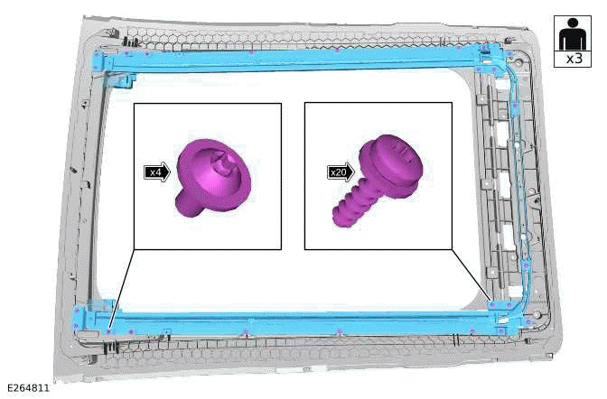 Canvas Roof Guide Rails